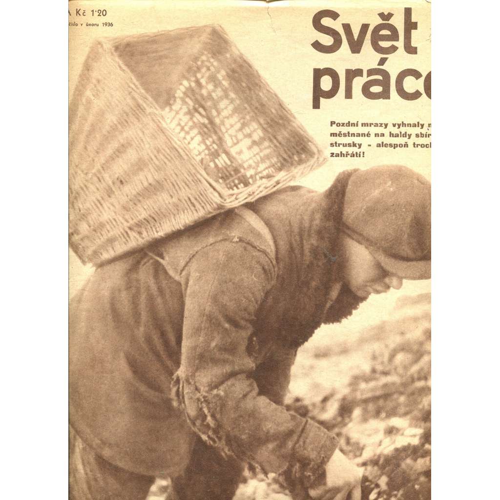 Svět práce, ročník III., číslo 4/1936 (časopis, noviny)
