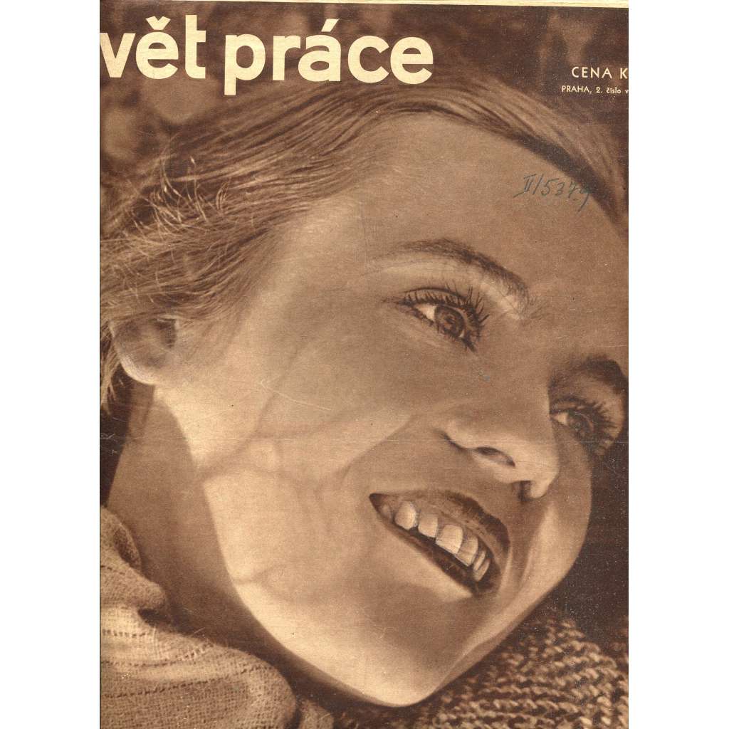 Svět práce, ročník III., číslo 8/1936 (časopis, noviny)