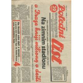 Polední list, ročník V., číslo 247/1931 (1. republika, noviny)