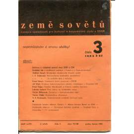 Země sovětů, ročník 4., č. 3/1935 (Časopis společnosti pro kulturní a hospodářské styky s SSSR)