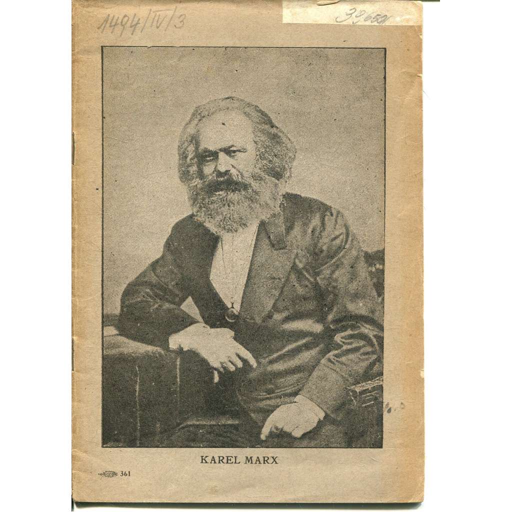 Karel Marx, jeho život a učení (Socialistická knihovna) - exil