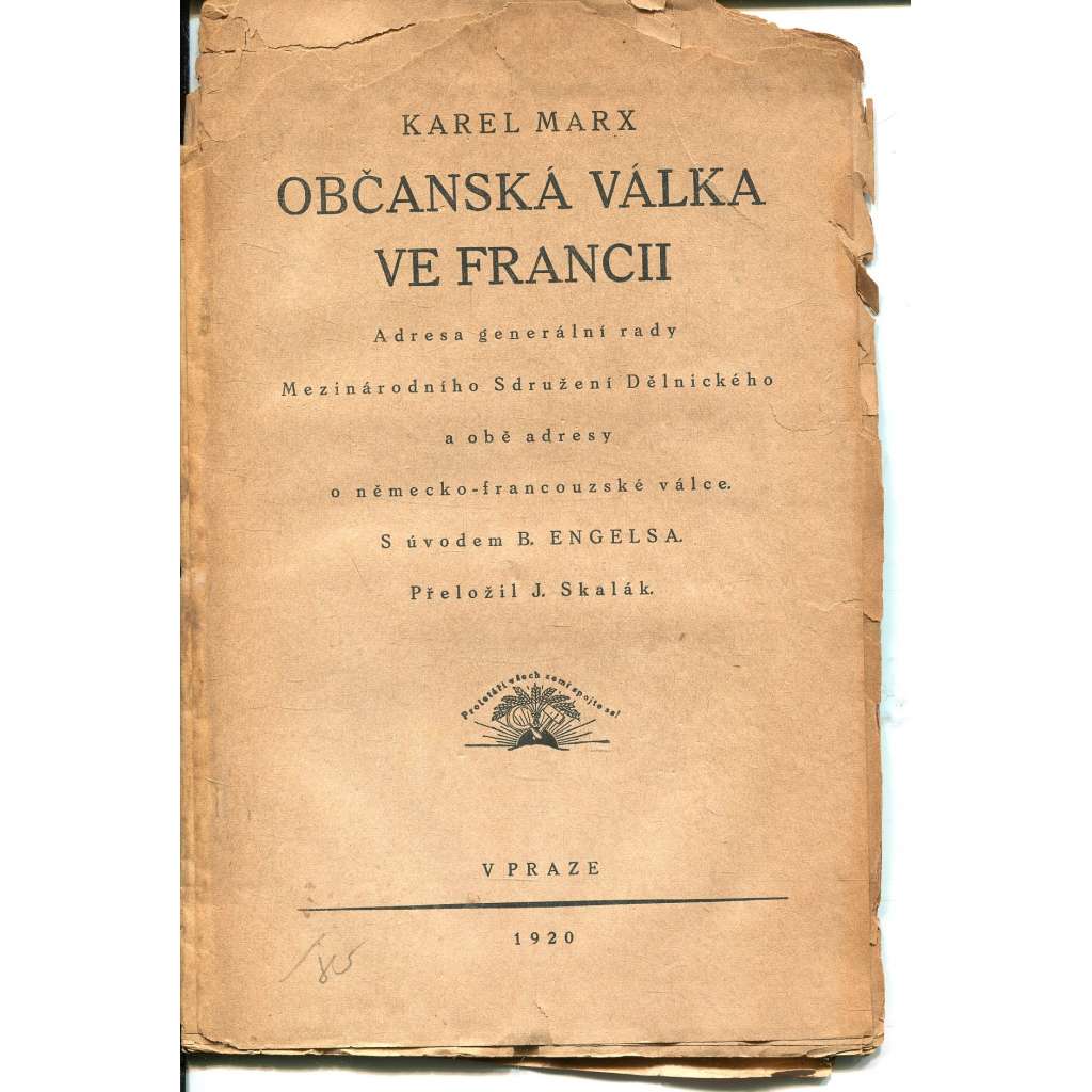 Občanská válka ve Francii (pošk.)