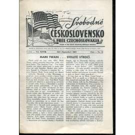 Svobodné Československo, ročník XXVIII., číslo 12/1967 / Free Czechoslovakia (exil, časopis, noviny)