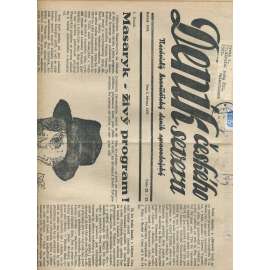 Deník českého severu, číslo 22-23/1938. Nezávislý hraničářský deník zpravodajský (1. republika, noviny)