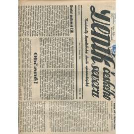 Deník českého severu, číslo 26-27/1938. Nezávislý hraničářský deník zpravodajský (1. republika, noviny)