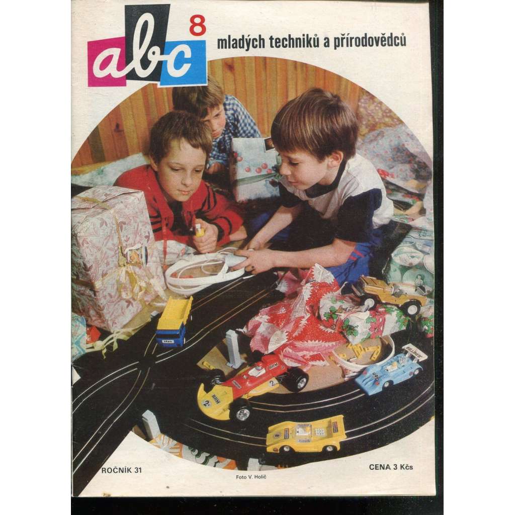 Časopis ABC, č. 8, roč. 31 (1986) - Obsahuje vystřihovací modely - déčka [Jedno číslo časopisu. Obsahuje všechny vystřihovací modely na polokartonu - déčka]