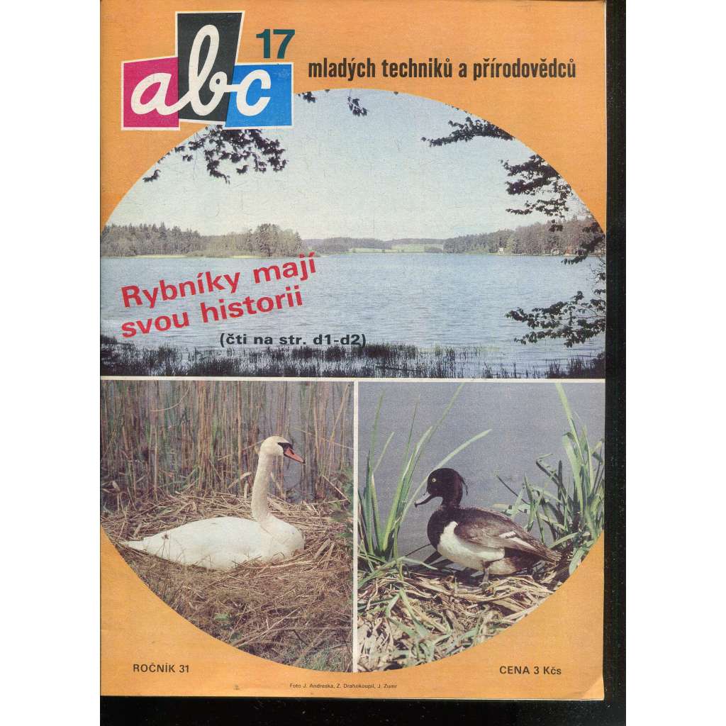 Časopis ABC, č. 17, roč. 31 (1987) - Obsahuje vystřihovací modely - déčka [Jedno číslo časopisu. Obsahuje všechny vystřihovací modely na polokartonu - déčka]