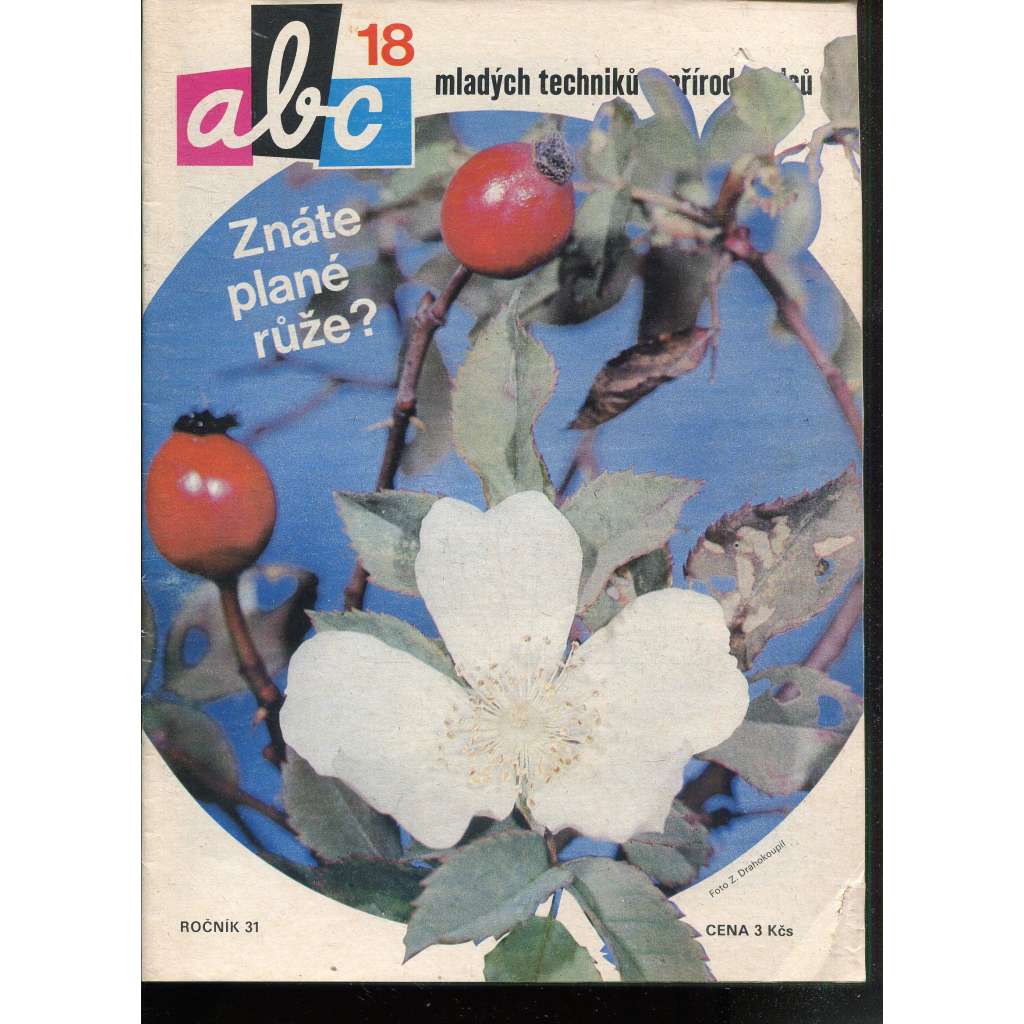 Časopis ABC, č. 18, roč. 31 (1987) - Obsahuje vystřihovací modely - déčka [Jedno číslo časopisu. Obsahuje všechny vystřihovací modely na polokartonu - déčka]