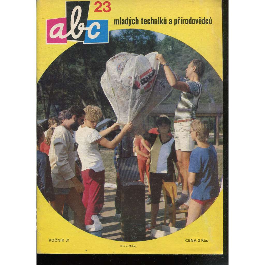 Časopis ABC, č. 23, roč. 31 (1987) - Obsahuje vystřihovací modely - déčka [Jedno číslo časopisu. Obsahuje všechny vystřihovací modely na polokartonu - déčka]