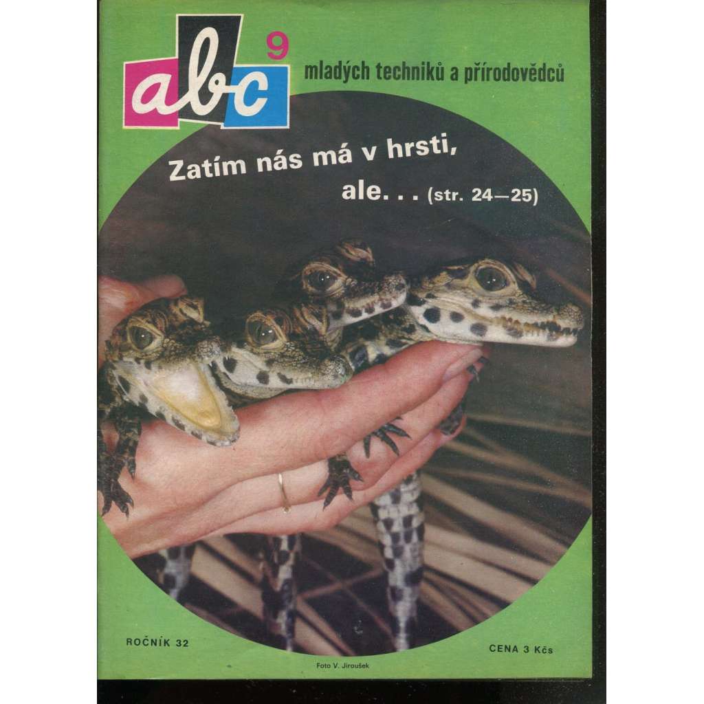 Časopis ABC, č. 9, roč. 32 (1988) - Obsahuje vystřihovací modely - déčka [Jedno číslo časopisu. Obsahuje všechny vystřihovací modely na polokartonu - déčka]