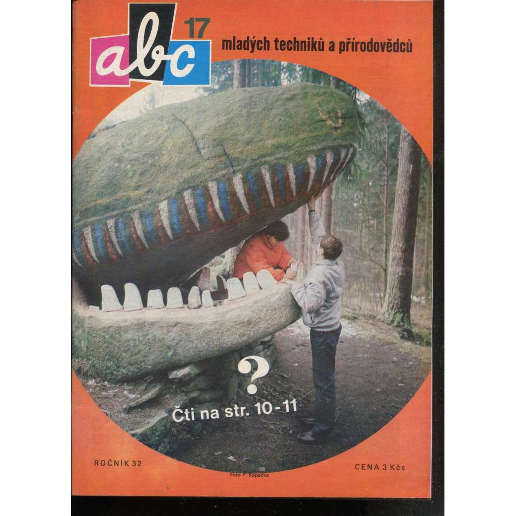 Časopis ABC, č. 17, roč. 32 (1988) - Obsahuje vystřihovací modely - déčka [Jedno číslo časopisu. Obsahuje všechny vystřihovací modely na polokartonu - déčka]