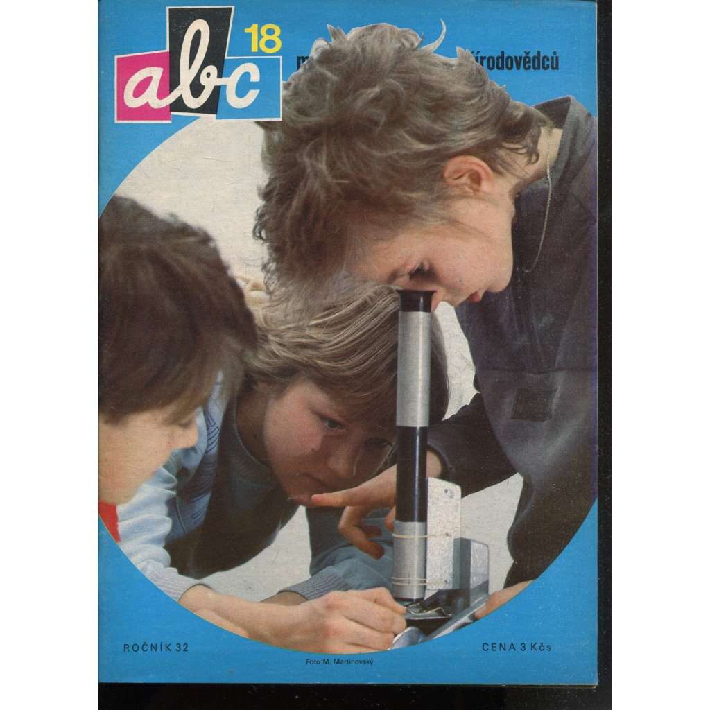 Časopis ABC, č. 18, roč. 32 (1988) - Obsahuje vystřihovací modely - déčka [Jedno číslo časopisu. Obsahuje všechny vystřihovací modely na polokartonu - déčka]
