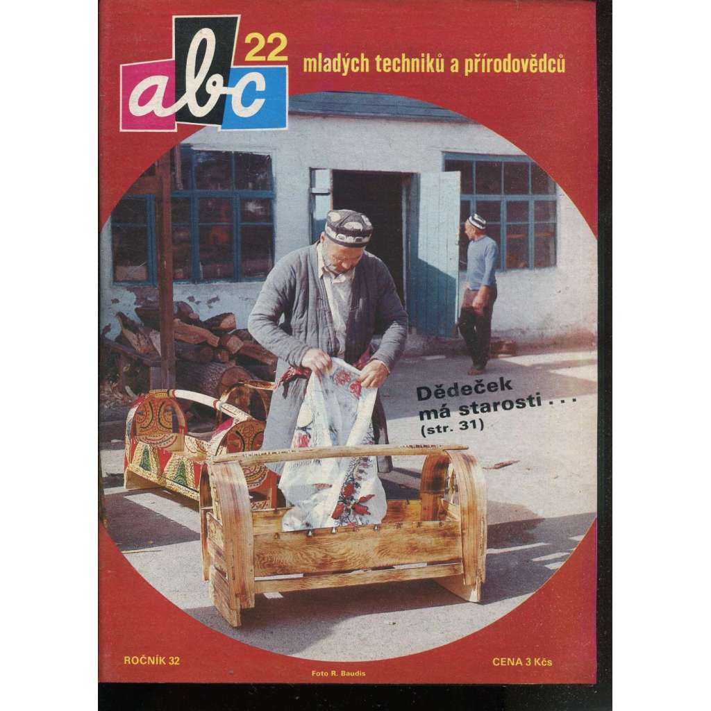 Časopis ABC, č. 22, roč. 32 (1988) - Obsahuje vystřihovací modely - déčka [Jedno číslo časopisu. Obsahuje všechny vystřihovací modely na polokartonu - déčka]