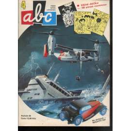 Časopis ABC, č. 4, roč. 36 (1991) - Obsahuje vystřihovací modely - déčka [Jedno číslo časopisu. Obsahuje všechny vystřihovací modely na polokartonu - déčka]