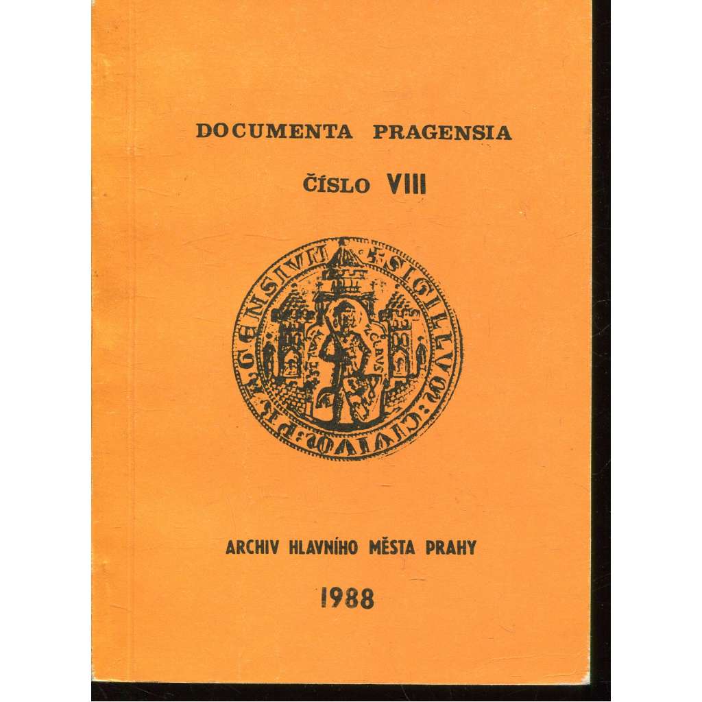 Documenta pragensia číslo VIII./1988