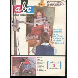 Časopis ABC, č. 2, roč. 19 (1974 - Obsahuje vystřihovací modely - déčka [Jedno číslo časopisu. Obsahuje všechny vystřihovací modely na polokartonu - déčka]
