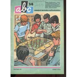 Časopis ABC, č. 14, roč. 23 (1979) - Obsahuje vystřihovací modely - déčka [Jedno číslo časopisu. Obsahuje všechny vystřihovací modely na polokartonu - déčka]