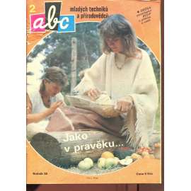 Časopis ABC, č. 2, roč. 35 (1990) - Obsahuje vystřihovací modely - déčka [Jedno číslo časopisu. Obsahuje všechny vystřihovací modely na polokartonu - déčka]