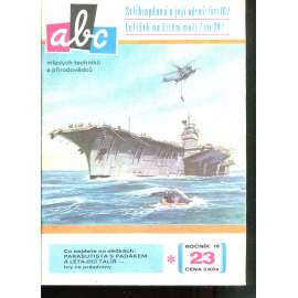 Časopis ABC, č. 23, roč. 18 (1974) - Obsahuje vystřihovací modely - déčka [Jedno číslo časopisu. Obsahuje všechny vystřihovací modely na polokartonu - déčka]