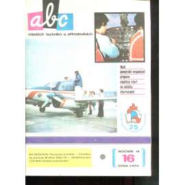 Časopis ABC, č. 16, roč. 18 (1974) - Obsahuje vystřihovací modely - déčka [Jedno číslo časopisu. Obsahuje všechny vystřihovací modely na polokartonu - déčka]