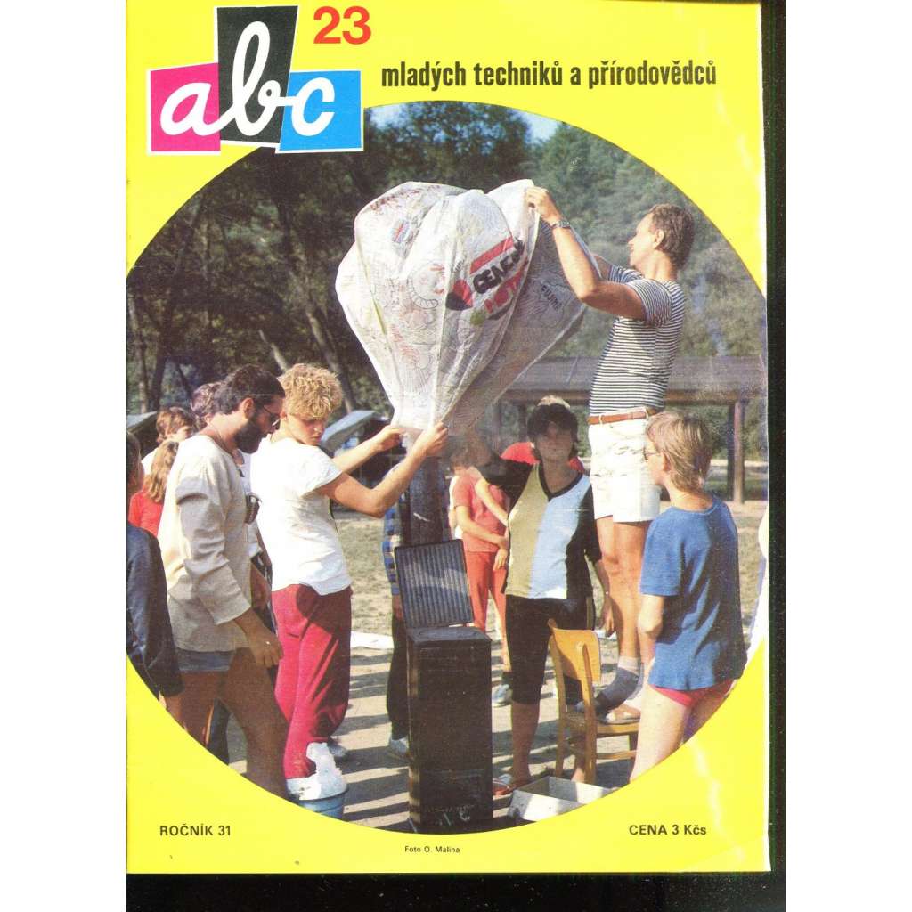 Časopis ABC, č. 23, roč. 31 (1987) - Obsahuje vystřihovací modely - déčka [Jedno číslo časopisu. Obsahuje všechny vystřihovací modely na polokartonu - déčka]