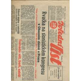 Polední list, ročník VII., číslo 235/1933 (1. republika, noviny)