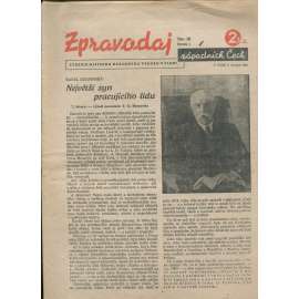 Zpravodaj západních Čech, ročník I., číslo 10/1946 (noviny)