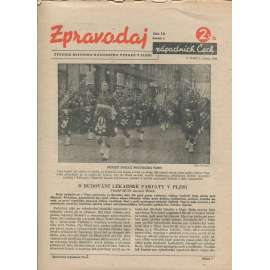 Zpravodaj západních Čech, ročník I., číslo 14/1946 (noviny)