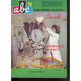 Časopis ABC, č. 19, roč. 29 (1985) - Obsahuje vystřihovací modely - déčka [Jedno číslo časopisu. Obsahuje všechny vystřihovací modely na polokartonu - déčka]