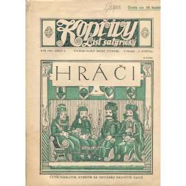 Kopřivy, číslo 3/1909 (časopis, noviny) List satirický