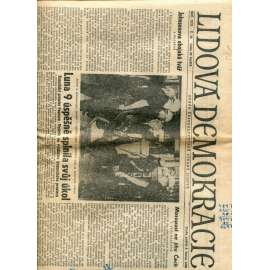 Lidová demokracie (6.2.1966) - staré noviny