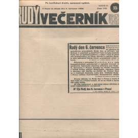 Rudý večerník (4.7.1928) - staré noviny, 1. republika