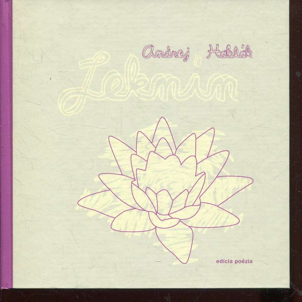 Leknín (podpis Andrej Hablák) - text slovensky
