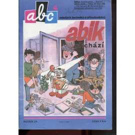 Časopis ABC, č. 4, roč. 24 (1979) - Obsahuje vystřihovací modely - déčka [Jedno číslo časopisu. Obsahuje všechny vystřihovací modely na polokartonu - déčka]