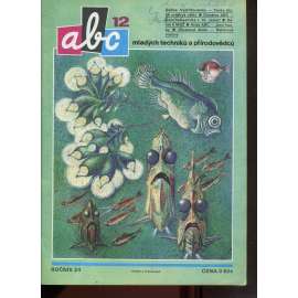 Časopis ABC, č. 12, roč. 24 (1980) - Obsahuje vystřihovací modely - déčka [Jedno číslo časopisu. Obsahuje všechny vystřihovací modely na polokartonu - déčka]