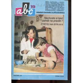 Časopis ABC, č. 19, roč. 24 (1980) - Obsahuje vystřihovací modely - déčka [Jedno číslo časopisu. Obsahuje všechny vystřihovací modely na polokartonu - déčka]
