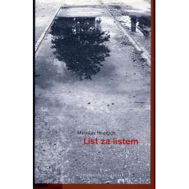 List za listem (podpis Miroslav Huptych) - poezie