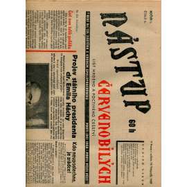 Nástup červenobílých - List hrdého češství, ročník I., č. 6/1939 [kolaborace, Protektorát]