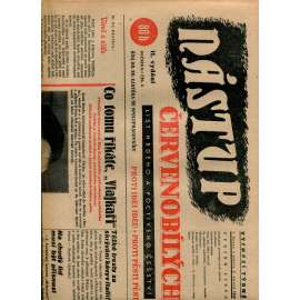 Nástup červenobílých - List hrdého češství, ročník II., č. 5/1940 [kolaborace, Protektorát] - noviny