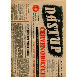 Nástup červenobílých - List hrdého češství, ročník II., č. 7/1940 [kolaborace, Protektorát] - noviny