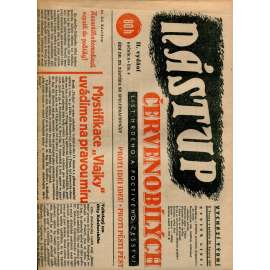 Nástup červenobílých - List hrdého češství, ročník II., č. 8/1940 [kolaborace, Protektorát] - noviny