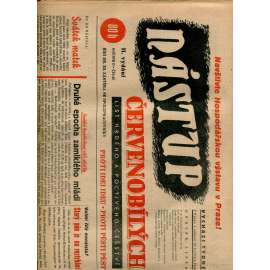 Nástup červenobílých - List hrdého češství, ročník II., č. 20/1940 [kolaborace, Protektorát] - noviny
