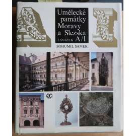 Umělecké památky Moravy a Slezska 1. svazek A/I [Morava, Slezsko; encyklopedie, architektura, kostely, zámky, stavby, obrazy; mj. města Brno, Blansko, Břeclav, Boskovice, Frýdek-Místek, Fulnek, Fryšták, Hlučín, Hodonín, Holešov, Ivančice aj.]