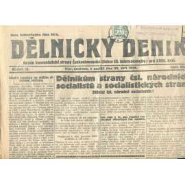 Dělnický deník, ročník IX., číslo 224/1926 (1. republika, staré noviny) - Ostrava