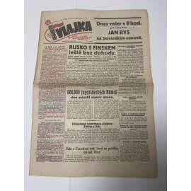 Vlajka, ročník IX., číslo 105/1939. Deník nového národovectví (noviny, kolaborace, Protektorát)