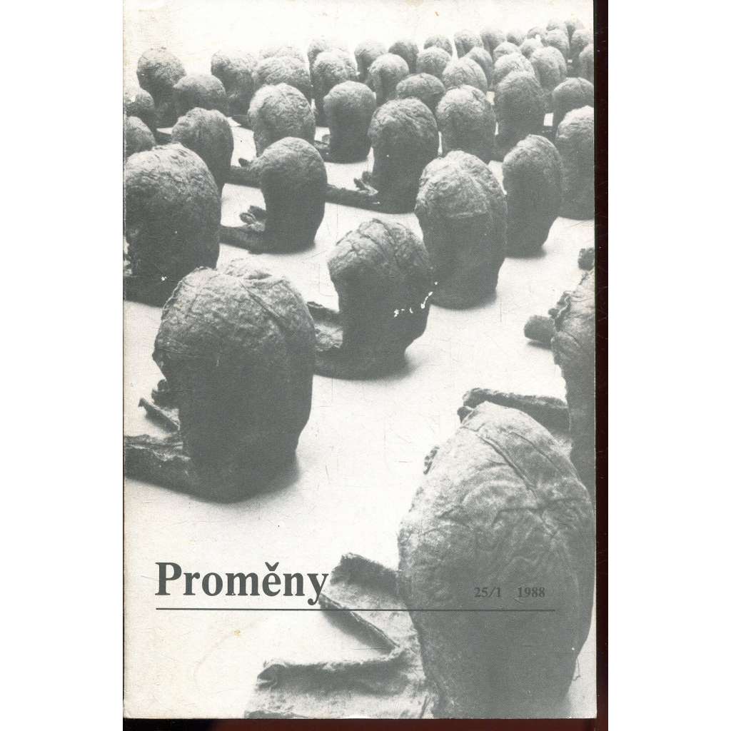 Proměny 25/1/1988 - exilový časopis (exilové vydání)