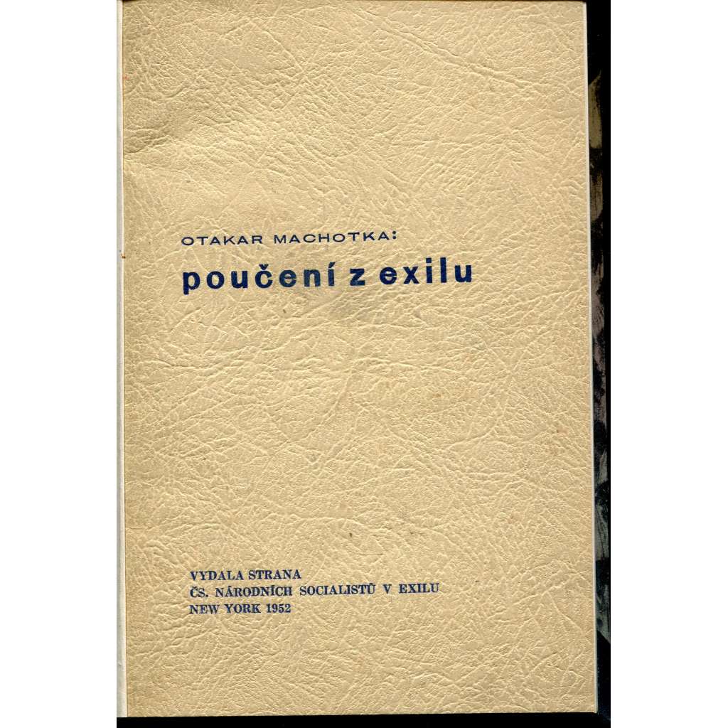 Poučení z exilu (Exil)