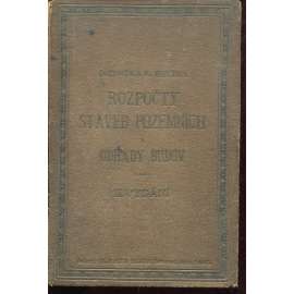 Rozpočty staveb pozemních a odhady budov (stavitelství)