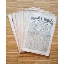 Pekař a cukrář, ročník XXXVI., číslo 1-26/1925. Časopis československého dělnictva pekařského, cukrářského a příbuzných odborů (noviny) - kompletní ročník