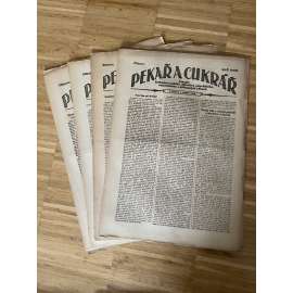 Pekař a cukrář, ročník XXXI., číslo 1-18/1920. Časopis československého dělnictva pekařského, cukrářského a příbuzných odborů (noviny) - kompletní ročník